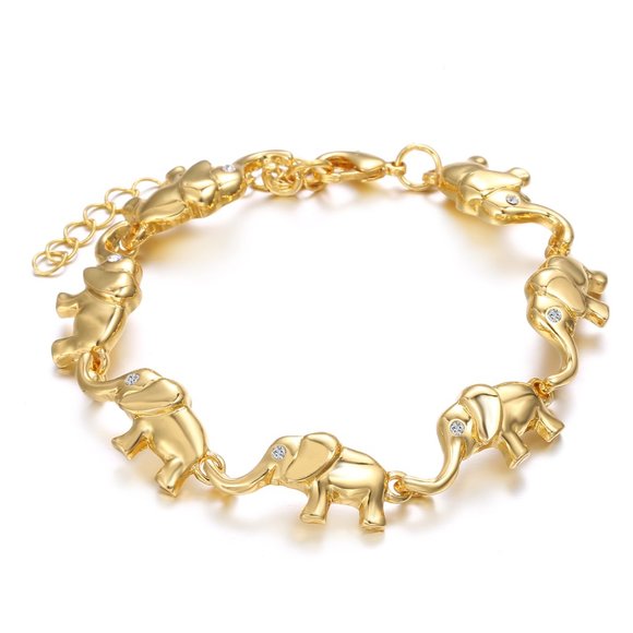 Swarovski Jewelry - Swarovski Lucky Elephant Bracelet with Jewelry Box